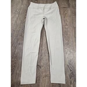 NOLI Medium High Gloss Liquid High Rise Leggings Beige/Gray